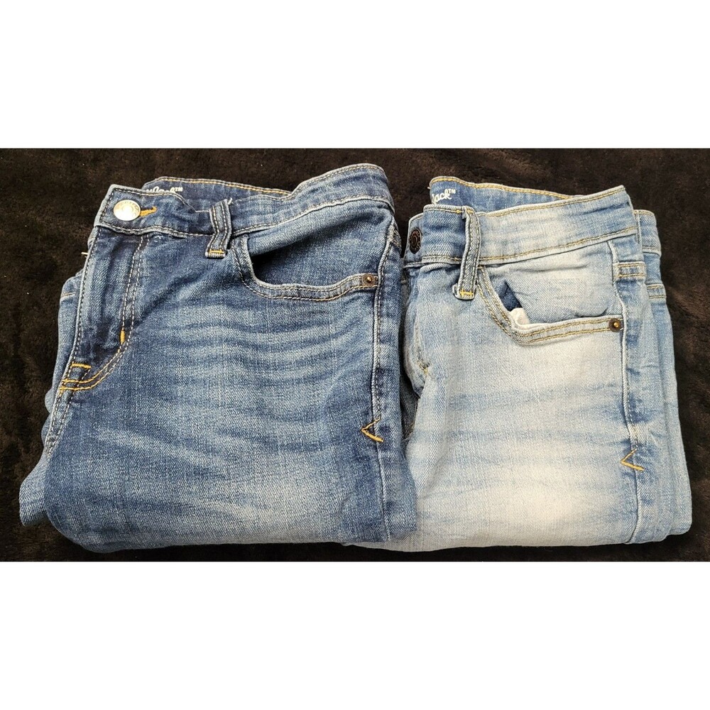 2 Cat & Jack Size 12 Boys Youth Jeans